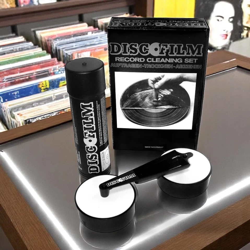 DISCOFILM Reinigungs-Set für Schallplatten – Vinyl Cleaner inkl. Zubehör - Bild 2 von 4