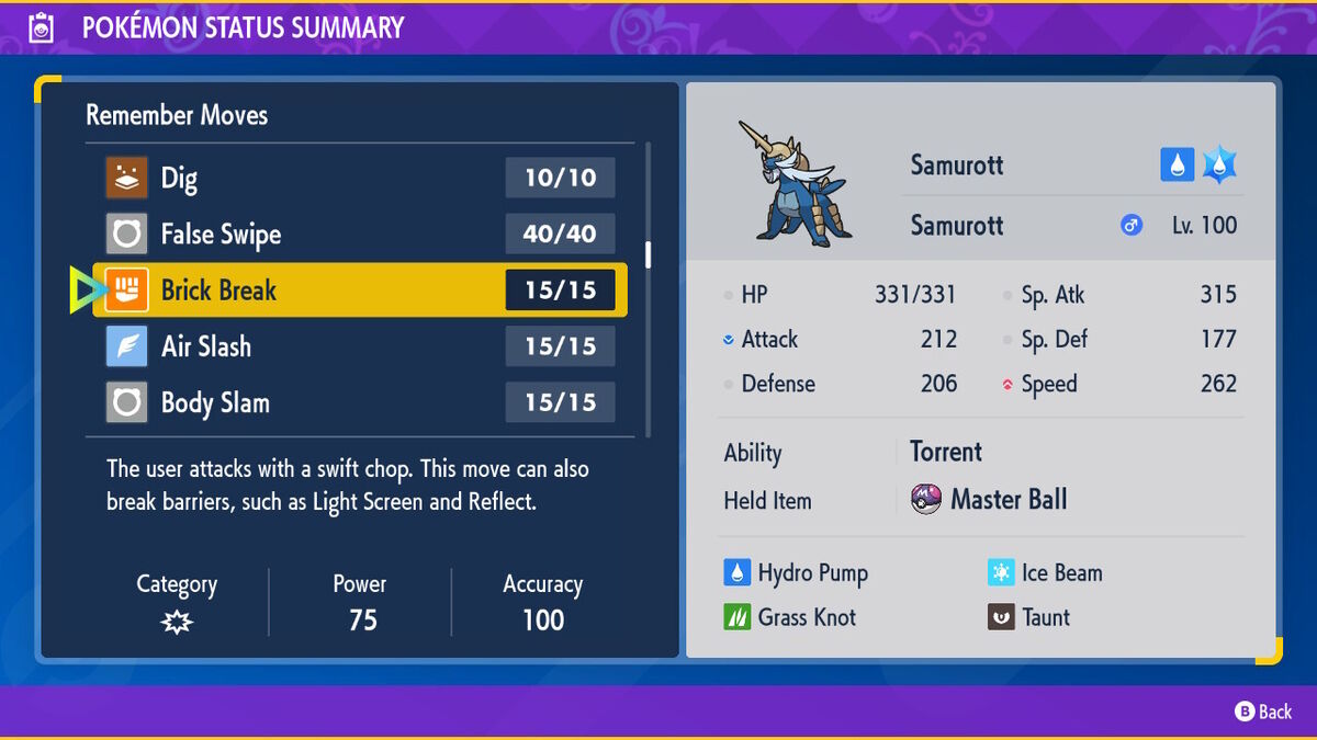 🌟Kingambit - Shiny - Non Shiny Best Stats Pokemon Scarlet and Violet Home🌟