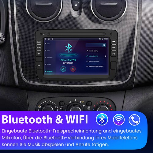 2+64G Carplay Android 13 Autoradio Für Renault Dacia Duster Sandero Lada DAB SWC - Bild 6 von 12
