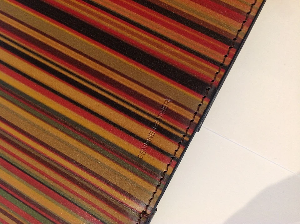 PAUL SMITH porta ipad ipad cover vintage stripes - Immagine 3 di 4
