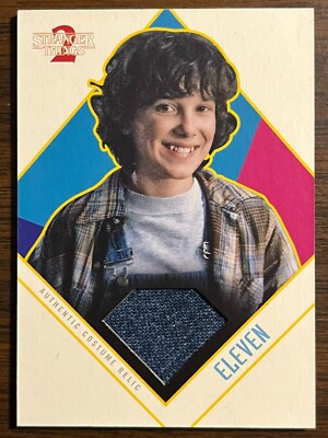 2019 Topps Stranger Things 2 #CR-EO Eleven Costume Relic