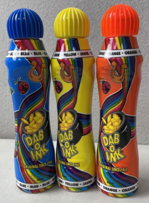 Dab-O-Ink Mini Tip Bingo Dauber Juego Completo de 1.5oz (ocho colores Dab-O-Ink Mini Tip Bingo Dauber Juego Completo de 1.5oz (ocho colores