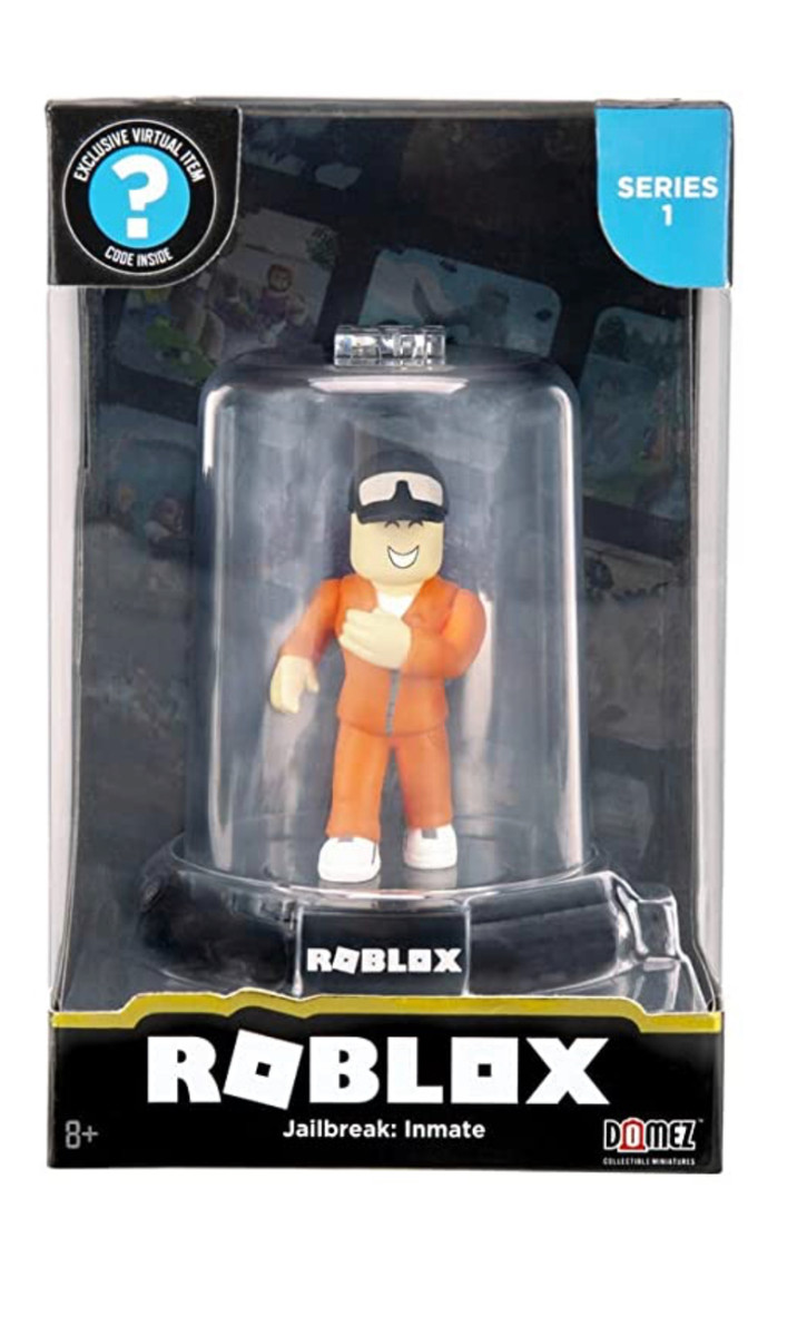 Roblox Domez Series 1 Jailbreak Inmate Action Figure Jazwares - ToyWiz