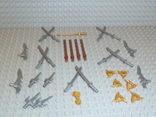 LEGO® Ninjago großes Waffen Set Katana Wurfsterne Stäbe Schwerter Sai Dolch N11