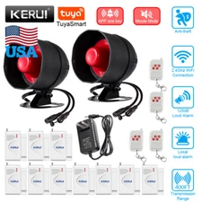 WIFI Tuya Wireless Home Security Alarm System Door Sensor Motion Detect Burglar