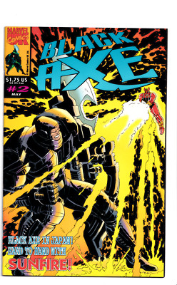 Black Axe #2 1993 Marvel Comics (Marvel UK)
