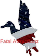 American Flag Duck Vinyl Sticker Decal Hunting Waterfowl Bird Usa Patriot American Flag Duck Vinyl Sticker Decal Hunting Waterfowl Bird Usa Patriot