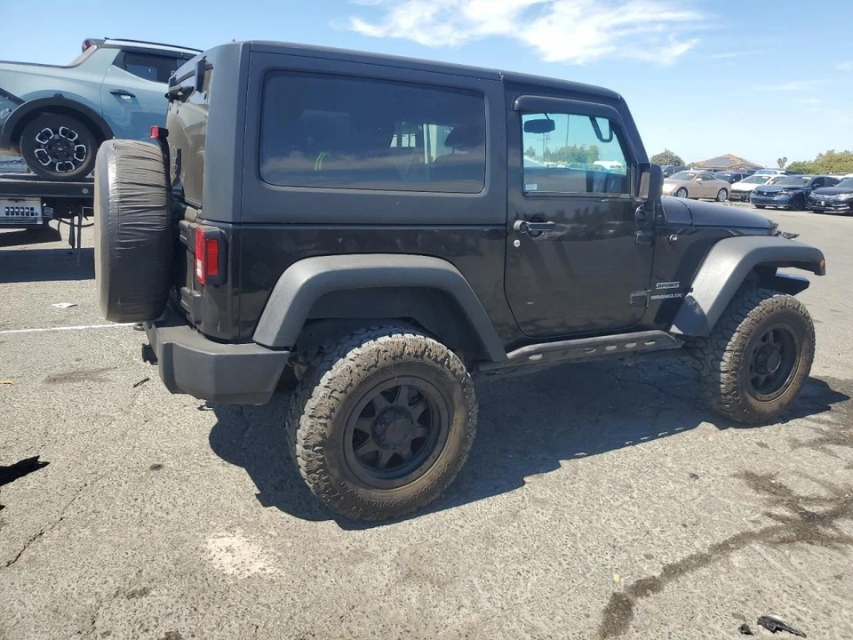 司机车头灯 VIN W 6th Digit Jk 车身卤素 适合 07-18 WRANGLER 7662079 — 第 3/4 张图片