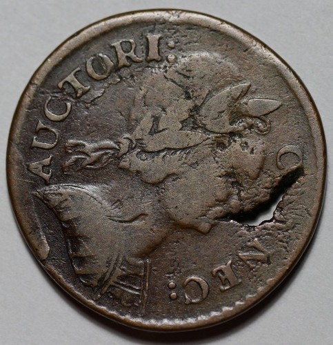 1785 Connecticut Colonial Copper, Draped Bust Right, Miller 3.4-F.2 - Picture 4 of 9