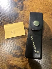 Vintage Leatherman Multi-Tool Leather Sheath Case ONLY Holster