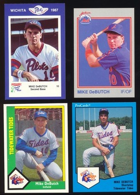 Choose Your Minor League Player Card Lot, Last Name Begins with D, Free Ship  D3