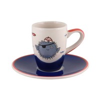 Mila Keramik Espresso-Tasse Mit Untere Moin Moin