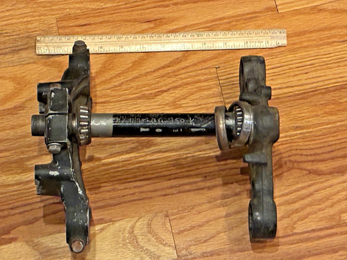 1977 Honda CB750 K - Triple Tree Steering Stem Clamp Yoke - LOOK