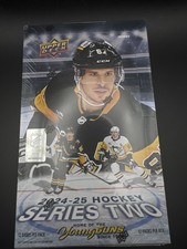 2024/25 UPPER DECK SERIES 2 HOCKEY HOBBY BOX (Factory Sealed)