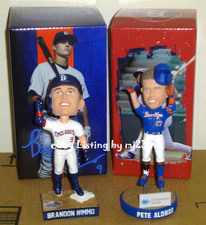 NIB PETE ALONSO & BRANDON NIMMO BOBBLEHEAD BROOKLYN CYCLONES SGA NEW YORK METS