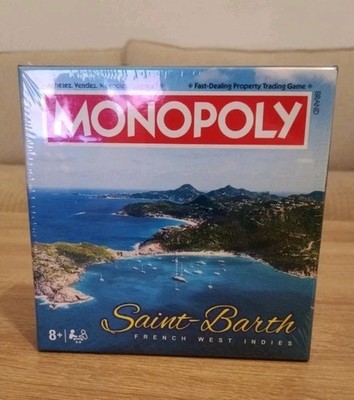 Monopoly Saint Barth Edition, Very Rare, Sealed Ultra Limited Version