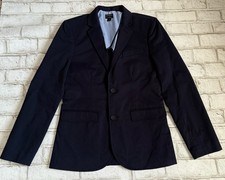 Crewcuts Boys' Thompson suit jacket in flex chino Dark Pacific 14