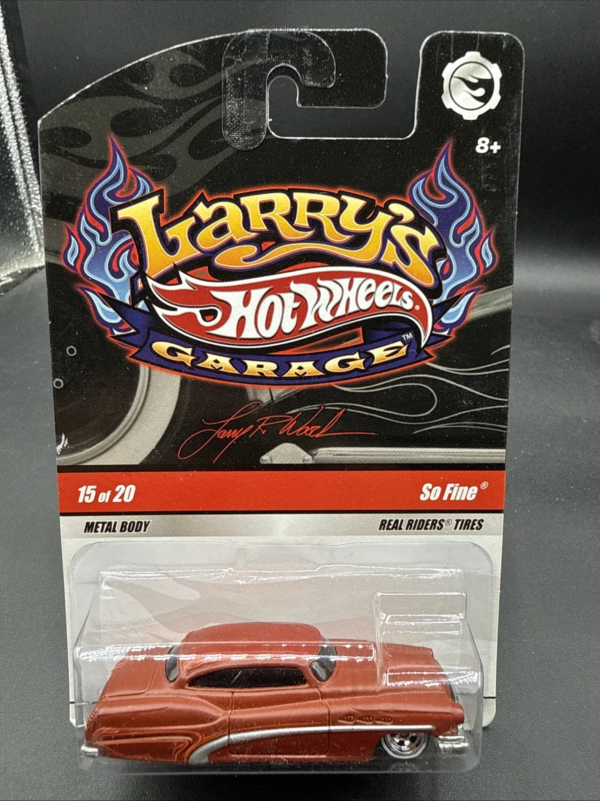 2008 Hot Wheels Larry's Garage 15/20 BROWN SO FINE whole set available LOOK