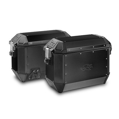 Paar Seitenkoffer 36L, Schwarz, Monokey, Motorrad - Kappa KMS36BPACK2