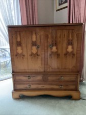 Yew Television Cabinet.
