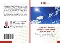 Mawloud Ould Moussa | Etude Des PropriéTéS OptoéLectroniques Des Alliages...