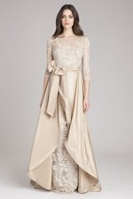 Tery Jon Champagne Formal Dress Evening / Party / Ceremony Dress Size 4