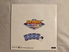 SONIC SHUFFLE SEGA Dreamcast JPN CIB with Manual