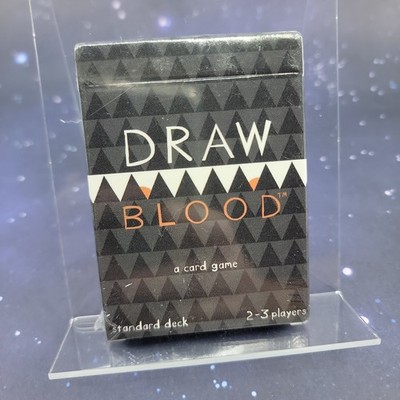 Draw Blood A Card Game Undefined Knowledge 2013 New Sealed Standard Deck