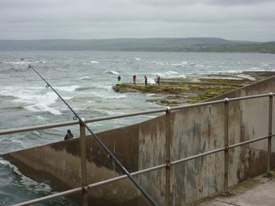 Photo A3 Coastal East Lothian : Rod At The Nuclear Station Thorntonloch  c2011