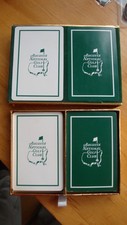 Mint MEMBER ONLY LOGO AUGUSTA NATIONAL Golf Club PLAYING CARDS MASTERS