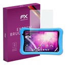 atFoliX Glasfolie für Denver TIO-80105K Displayfolie 9H Schutzpanzer