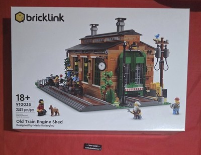 LEGO 910033 Bricklink Designer Program Old Train Engine Shed Series 1 New Sealed