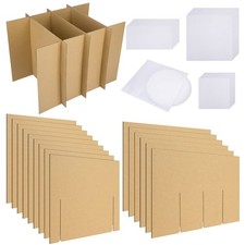 4 Sets Dish Packing Kit,Glass Dividers for Moving Boxes,Kitchen Dish Pack Kit...