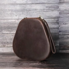 Leather Handmade Headphone Case For Apple Airpods Max Protective Storage Case