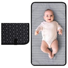 Portable Diaper Changing Pad, Waterproof Baby Changing Mat, Foldable Portable Tr