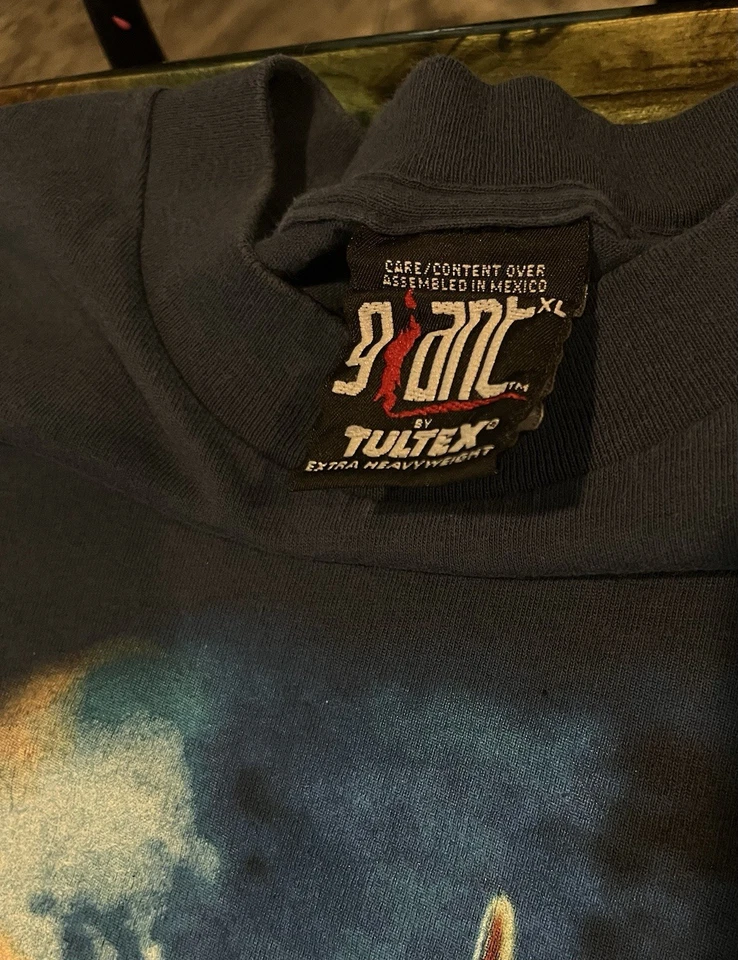 Camiseta Vintage Secret Samadhi Live 1997 Tour Graphic Tamanho XL - Imagem 2 de 4