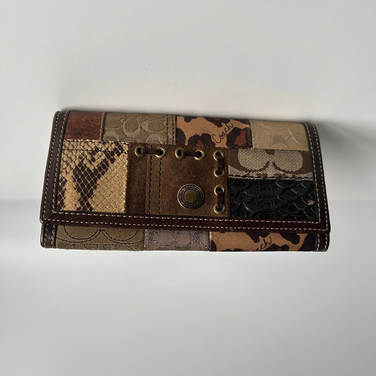 Coach Brown Wallets for Women with Vintage for sale | eBay
