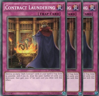 yugioh 3x Contract Laundering DOCS-EN096 COMMON ENGLISCH