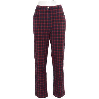 Weekend by Basler, Hose, Größe: 40, Weekend, Schwarz/Rot/Mehrfarbig, Karo #kof