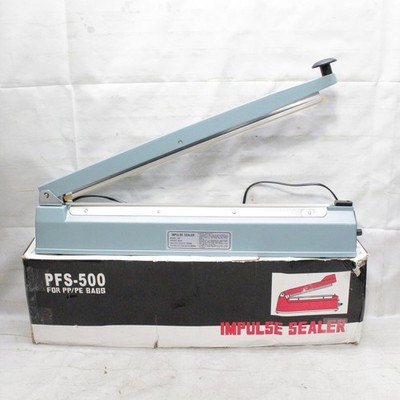 20 inch PFS-500 Alaminum Shell Bag Sealer Handheld Heat Impulse Sealing Machine