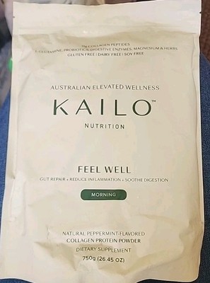 Feel Well (Gut Health Collagen Blend) - Peppermint 750g - KAILO 