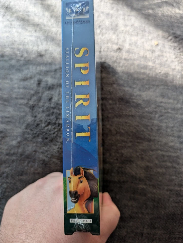 Spirit The Stallion Of The Cimarron (VHS 2002) Factory Sealed Tape Slip Cover - Imagem 2 de 4