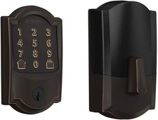 SCHLAGE Encode Smart Wi-Fi Deadbolt Camelot A...