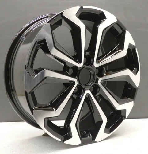 TOYOTA YARIS CROSS BLACK 17" ALLOY WHEEL RIM DIAMOND CUT OEM GENUINE X1