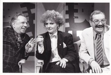 Original Press Photo TV prog Gallery George Melly Maggi Hambling & 7.2.1988