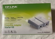 TP-Link AV200 Mini Powerline Adapter Starter Kit TL-PA210KIT New Sealed