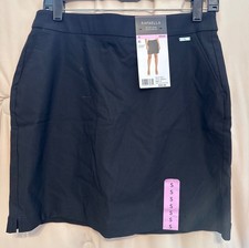 NEW Rafaella Black Skort Size Small NWT
