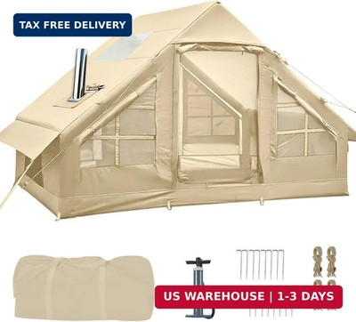 Inflatable Tents for Camping,Easy Blow Up Tent with Hand Pump,4 Seasons Waterpro