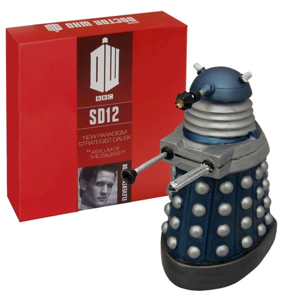 Doctor Who Figure Paradigm Dalek Eaglemoss Rare Dalek Model #SD12 NEW