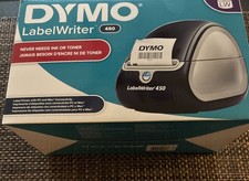 Dymo LabelWriter 450 Thermal Label Printer 1750110 with Cords  Spool Tested